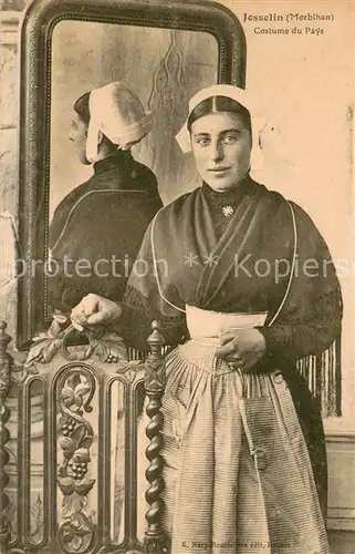 AK / Ansichtskarte Josselin Costume du pays Landestracht Josselin