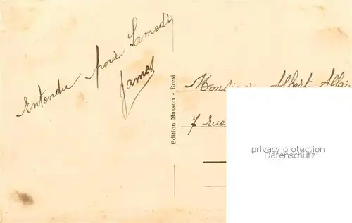 AK / Ansichtskarte Brest_Finistere Pont National vue prise de la Place du Chateau Brest_Finistere