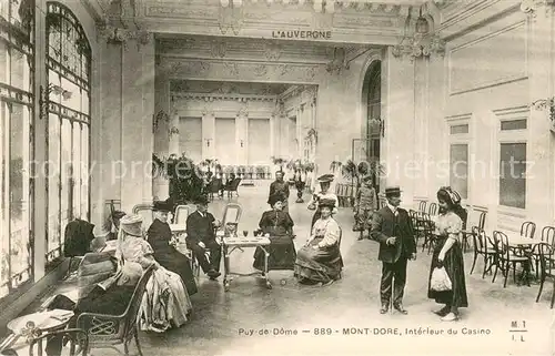 AK / Ansichtskarte Le_Mont Dore_Puy_de_Dome Interieur du Casino Le_Mont Dore_Puy_de_Dome