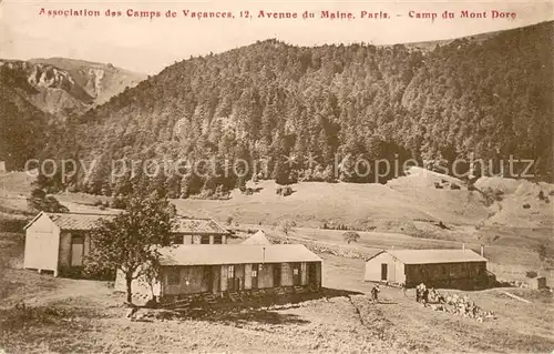AK / Ansichtskarte Le_Mont Dore_Puy_de_Dome Camp Association des Camps de Vacances Le_Mont Dore_Puy_de_Dome