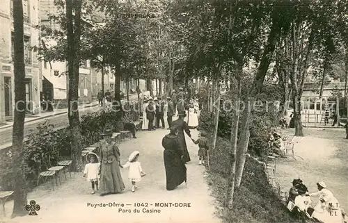 AK / Ansichtskarte Le_Mont Dore_Puy_de_Dome Parc du Casino Le_Mont Dore_Puy_de_Dome