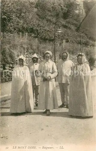 AK / Ansichtskarte Le_Mont Dore_Puy_de_Dome Baigneurs Le_Mont Dore_Puy_de_Dome
