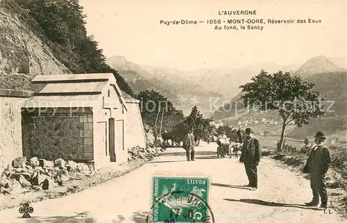 AK / Ansichtskarte Le_Mont Dore_Puy_de_Dome Reservoir des Eaux au fond le Sancy Le_Mont Dore_Puy_de_Dome