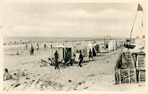 AK / Ansichtskarte Notre Dame de Monts La plage Notre Dame de Monts