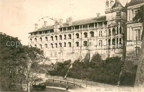 AK / Ansichtskarte Blois_Loir_et_Cher Chateau Blois_Loir_et_Cher