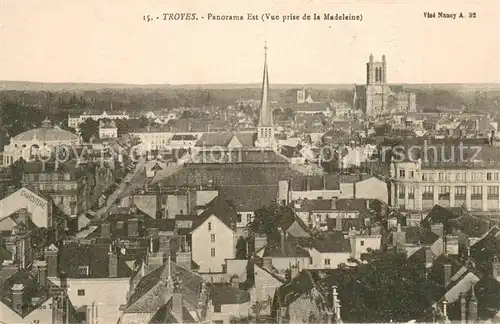 AK / Ansichtskarte Troyes_Aube Vue prise de la Madeleine Troyes Aube