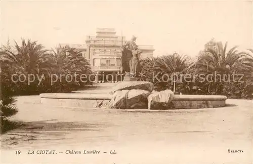 AK / Ansichtskarte La_Ciotat Chateau Lumiere La_Ciotat