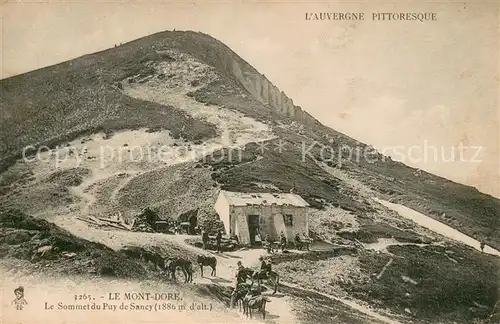 AK / Ansichtskarte Le_Mont Dore_Puy_de_Dome Somme du Puy de Sancy Le_Mont Dore_Puy_de_Dome