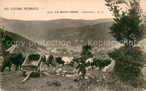 AK / Ansichtskarte Le_Mont Dore_Puy_de_Dome Pastorale Le_Mont Dore_Puy_de_Dome