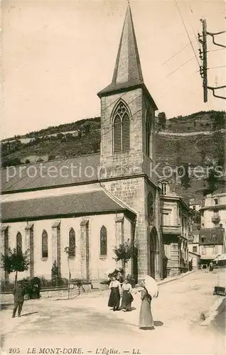 AK / Ansichtskarte Le_Mont Dore_Puy_de_Dome Eglise Le_Mont Dore_Puy_de_Dome