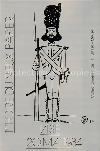 AK / Ansichtskarte Vise 1ere Foire du vieux papier Vise