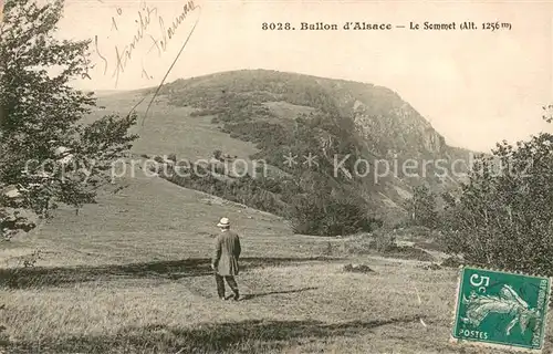 AK / Ansichtskarte Ballon_d_Alsace Le Sommet Paysage les Vosges 