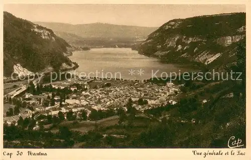 AK / Ansichtskarte Nantua Vue generale et le lac Nantua