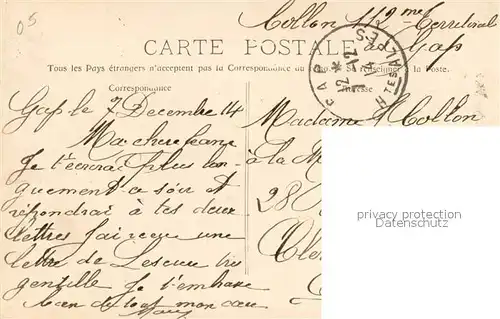 AK / Ansichtskarte Gap_Hautes Alpes Interieur de la Cathedrale Gap_Hautes Alpes