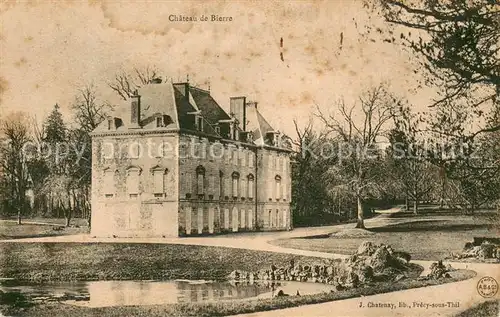 AK / Ansichtskarte Bierre les Semur Chateau Schloss Bierre les Semur