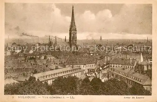 AK / Ansichtskarte Mulhouse_Muehlhausen Vue generale Mulhouse Muehlhausen
