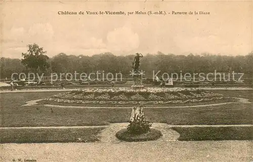 AK / Ansichtskarte Maincy Chateau de Vaux le Vicomte Statue Monument Parc Maincy