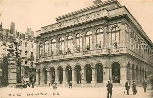 AK / Ansichtskarte Lyon_France Grand Theatre Lyon France