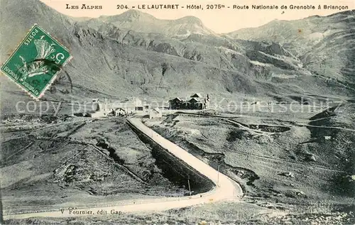 AK / Ansichtskarte Le_Lautaret Hotel Route Nationale de Grenoble a Briancon Alpes Le_Lautaret