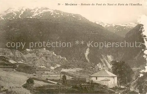AK / Ansichtskarte Modane Redoute du Pont du Nant et Forts de l Esseillon Alpes Modane