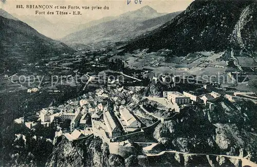 AK / Ansichtskarte Briancon et ses forts vue prise du Fort des Tetes Briancon