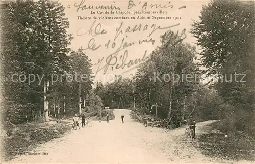AK / Ansichtskarte Rambervillers Col de la Chipote Rambervillers
