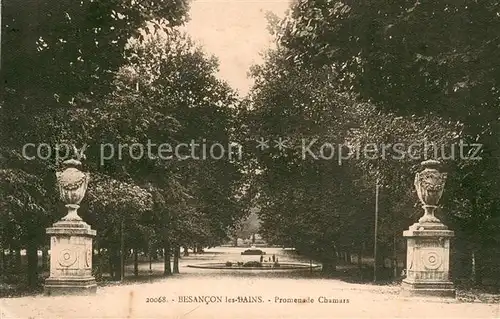 AK / Ansichtskarte Besancon_les_Bains Promenade Chamars Besancon_les_Bains