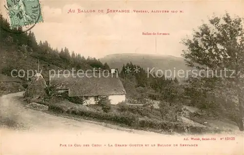 AK / Ansichtskarte Saint Die des Vosges Au Ballon de Servance Grand Goutte Ferme Saint Die des Vosges