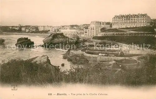 AK / Ansichtskarte Biarritz_Pyrenees_Atlantiques Vue prise de la cloche d alarme Biarritz_Pyrenees