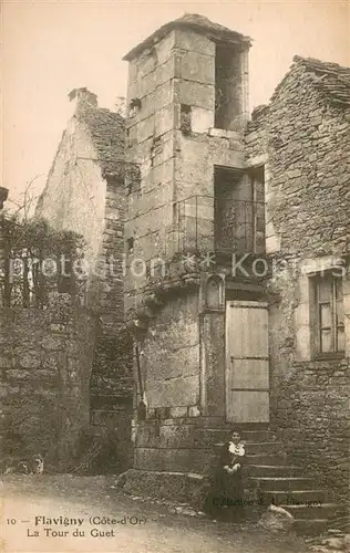 AK / Ansichtskarte Flavigny sur Ozerain Tour du Guet Flavigny sur Ozerain