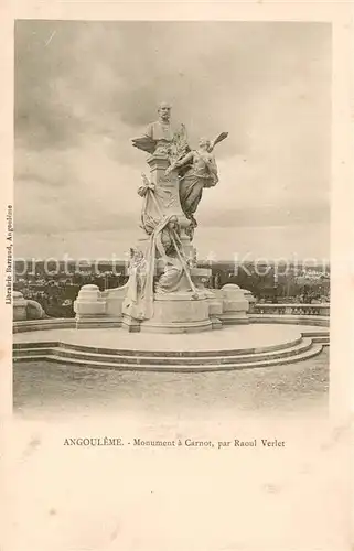 AK / Ansichtskarte Angouleme Monument a Carnot par Raoul Verlet Angouleme
