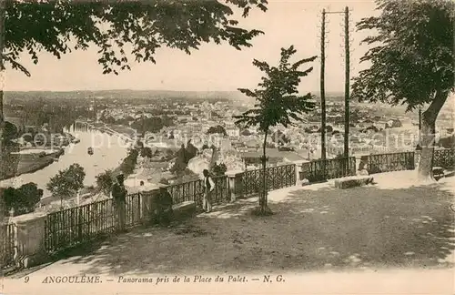 AK / Ansichtskarte Angouleme Panorama pris de la Place du Palet Angouleme