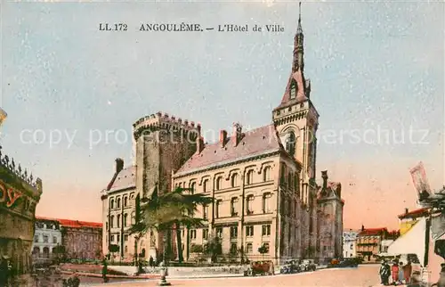 AK / Ansichtskarte Angouleme Hotel de Ville Angouleme
