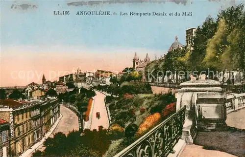 AK / Ansichtskarte Angouleme Remparts Desaix et du Midi Angouleme