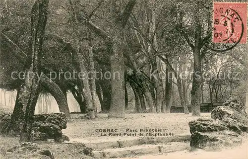 AK / Ansichtskarte Cognac_Charente Parc Francois Ier Rond Point de l Esplanade 