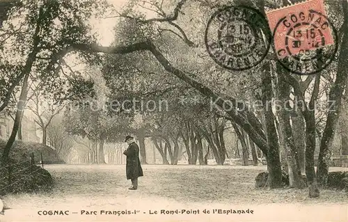 AK / Ansichtskarte Cognac_Charente Parc Francois Ier Rond Point de l Esplanade 