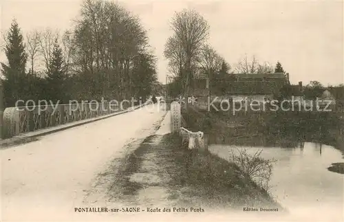 AK / Ansichtskarte Pontailler sur Saone Route des Petits Ponts Pontailler sur Saone