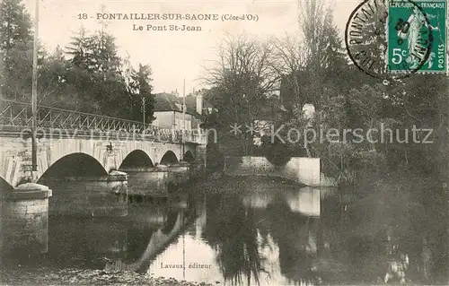 AK / Ansichtskarte Pontailler sur Saone Pont Saint Jean Pontailler sur Saone