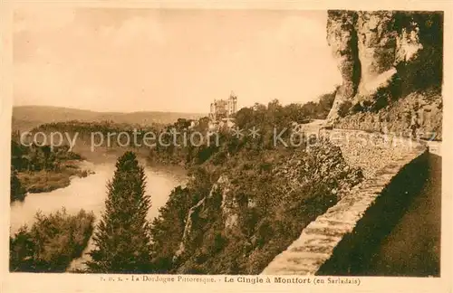 AK / Ansichtskarte Montfort Le Cingle Dordogne Montfort