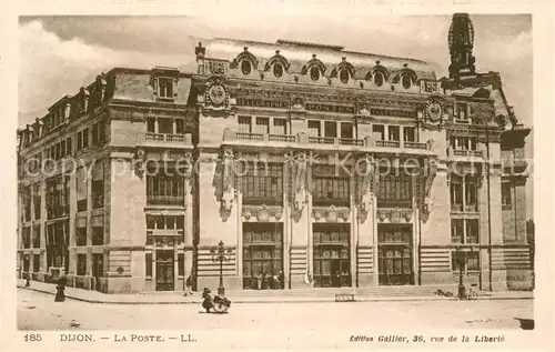 AK / Ansichtskarte Dijon_Cote_d_Or La Poste Dijon_Cote_d_Or