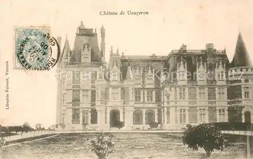 AK / Ansichtskarte Vouzeron Chateau Vouzeron