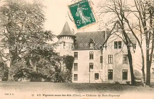 AK / Ansichtskarte Vignoux sous les Aix Chateau de Bois Rogneux Vignoux sous les Aix