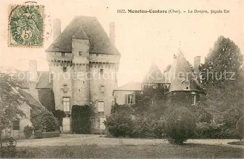 AK / Ansichtskarte Menetou Couture Donjon Menetou Couture
