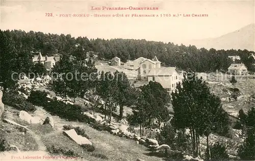 AK / Ansichtskarte Font Romeu Odeillo Via Les chalets Font Romeu Odeillo Via