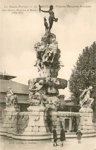 AK / Ansichtskarte Tarbes Fontaine Duvignau Bouzigues Tarbes