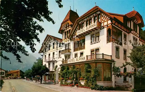 AK / Ansichtskarte Interlaken_BE Hotel Alpina Interlaken_BE