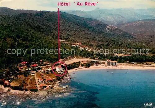 AK / Ansichtskarte Tarco Vue generale aerienne de la Plage Hotel Au Reve Tarco