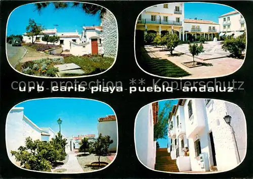 AK / Ansichtskarte Marbella_Andalucia Urb Carib Playa Pueble Andaluz Marbella_Andalucia