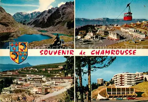 AK / Ansichtskarte Chamrousse Les lacs robert Vue generale La station La piscine Chamrousse