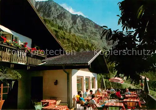 AK / Ansichtskarte Vellau Gasthaus Kienegg Terrasse Vellau